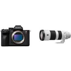 Digital Cameras Sony Alpha 7R V Full-Frame Mirrorless Camera with FE 200-600mm OSS Super Telephoto Zoom Lens International Model