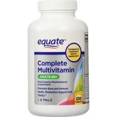 Equate Complete Multivitamin Tablets, 50+, 220 Count