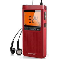 Radios kolitt AM FM Portable Personal with Excellent Reception