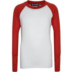 Red Night Garments A2Z Kids Kids girls boys pjs plain color stylish color cotrast pajamas set age 5-13 years