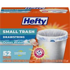 Blue Waste Disposal Hefty Hefty Small Trash Bags, Ocean Water Scent, 4 Gallon, Count