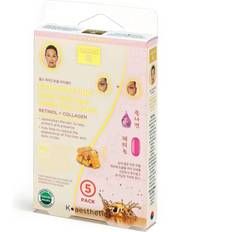 Paraben-Free Eye Masks Earth Therapeutics Recovery Gold Hydrogel Under-Eye Patch Retinol + Collagen