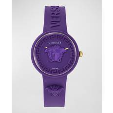 Unisex Wrist Watches on sale Versace Medusa Pop 39mm Swiss with Pouch Purple