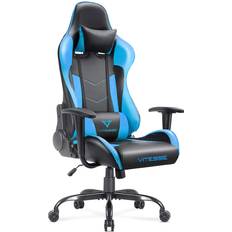 Gaming Chairs Vitesse VITESSE Ergonomic Gaming Gamer Chair for Adults, 300 lbs PC Computer Chair, Racing Gaming Office Chair, Silla Gamer Height Adjustable Swivel Chair with Lumbar Support and Headrest