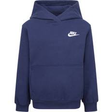 Blue Tops NIKE Boys' Club Fleece Pullover Hoodie Little Kid Midnight Navy