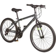 Kids' Bikes Huffy 24 in Granite 15-Speed Mountain Grey Kids Bike