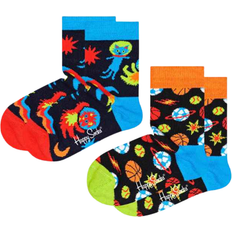 Happy Socks Kid's Spacetime Socks 2-pack - Multi