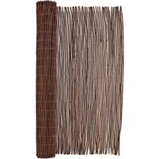 Wood Enclosures Backyard X-Scapes Willow Rolled Panel Fence Decorative Fencing for