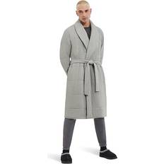 Gray - Women Robes UGG All-Gender Quade Quilted Robe Grey Heather