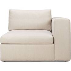 Ethnicraft Mellow Avslut Vänster Off-White Soffa 3-sits