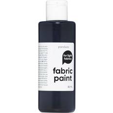 Fabric Paint 85 ml – sort tekstilfarve til lyst stof