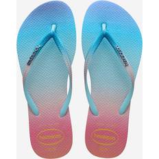 46 ⅓ - Damen Flip-Flops Havaianas Slim Gradient Sunset Blanc Blanc