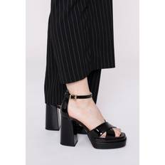 Buffalo Heels & Pumps Buffalo May cross vegan High Heel black