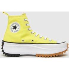 Converse Run Star Hike Seasonal Colour High Top Trainers Yellow 6.5