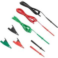 Fluke TL1550B Test Lead Set W/Alligator Clips RED/BLK/GRN