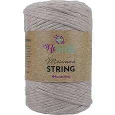 Macramé Yarns Retwisst R3S02 Beige Macrame Craft String 3mm Single Twisted Cord 500g