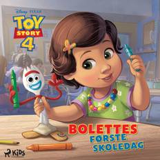 Spansk Lydbøger Toy Story 4 Bolettes første skoledag Disney 9788726902938 (Lydbog, CD)