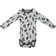 100 Bodysuits Name It Willit Wool Ls Body - White