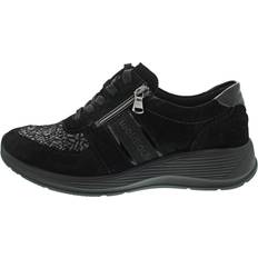 Waldläufer Femme Chaussures de Course Waldläufer Tennis 698K02 - Schwarz