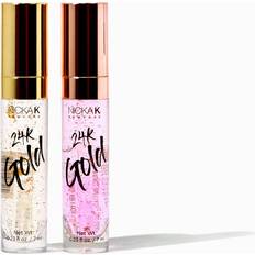 Yellow Lip Glosses Nicka K New York 24k gold lip gloss bulk