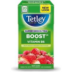 Mansikka Tee Tetley Super Green Tea Boost Berry Burst 20-Pack