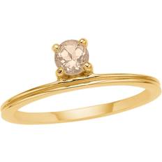 Carre Carré Ring 18 kt Silber Vergoldet - Damen - 925 Sterling Silver