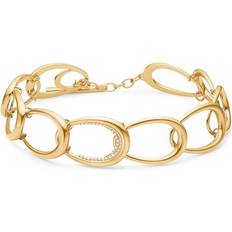 Diamanter Armbånd Mads Z "Diamond Ellipse" armbånd 14kt. m. brillianter 0,12 ct. W.SI