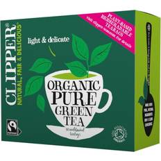 Clipper fairtrade organic pure green 80 tea bags