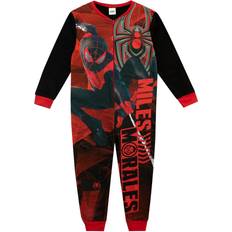 Marvel Spiderman Onesie Fleece All In One Red 3-4 Years