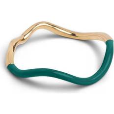 ENAMEL Copenhagen Ring Sway Petrol Green