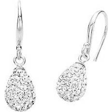 Amor Earrings 925 Sterling Silver Women's Earrings - Silver