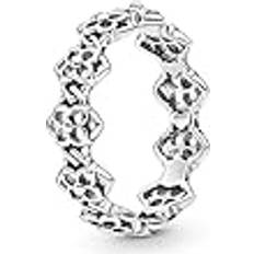 Pandora L Ringe Pandora Elegant Dame Blomster Ring - Størrelse 54