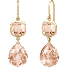 Beige Örhängen Julie Sandlau Olivia Örhängen 22 kt Guldpläterad Silver - Pink