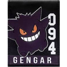 Pokémon Gengar 094 Purple Stripe Purple ID & Card Bi-Fold Wallet