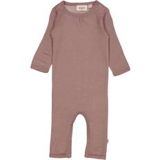 Wheat Jumpsuits Wheat Langærmet Uld Heldragt dusty lilac