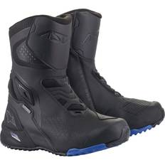 Motorradstiefel Alpinestars RT-8, Kurzstiefel Gore-Tex Schwarz/Blau