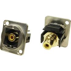 XLR Adapter RCA-Jack Till RCA-Kontakt 1 st