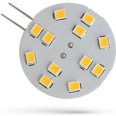 G4 LED-pærer Spectrum 2W LED pære 12V, 30mm, G4 Dimbar Ikke dimbar, Kulør Varm