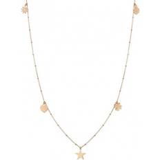 Nomination S Necklaces Nomination Melodie Pearls Silver Long White Pearls Rose Gold Mixed Necklace 147712/039