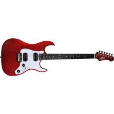 Jet JET Guitars JS-500, Red Sparkle Electric Guitar