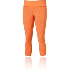 Orange - Running Tights Asics Graphic Capri Women's Running Tight