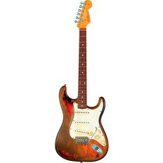 Fender Custom Shop Rory Gallagher Stratocaster, Relic, 3 Tone Sunburst Electric Guitar