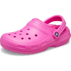 Lined crocs pink Barnskor Crocs Classic Lined Clog Unisex - Electric Pink