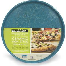 Blue Pizza Pans casaWare 12-inch Blue Granite Pizza Pan