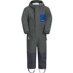 Drenge - S Flyverdragter Jack Wolfskin Kids' Gleely 2-Layer Insulated Overall - Slate Green