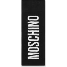 Polyamid - Unisex Skjerf & Sjal Moschino Schal Lettering Logo Schwarz One DE