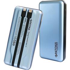 Patona Powerbanks Batterier & Opladere Patona powerbank stark 1.0 pd65w 20000mah with 2 cables charging integrated