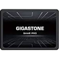 Gigastone SATA SSD 2 TB SSD 2.5 Game Pro 3D NAND Intern SSD SLC Cache Boost Speed 540 MB/s interna Solid State-hårddiskar Uppgradering Lagring för PC PS4 Laptop SSD Hårddisk SATA III 6 Gb/s 7 mm 2,5 tum