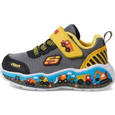 Yellow Sneakers Children's Shoes Skechers Kids Boy's Play Scene Black/Yellow, Toddler