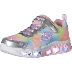 Skechers Girls Flutter Heart Lights Simply Love - Pink